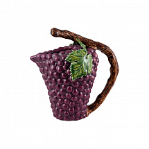 Кувшин Bordallo Pinheiro "Виноград", 28 см, 1,6 л, фиолетовый