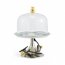 Уценка.Блюдо на ножке с крышкой Michael Aram "Pomegranatе", 23х30 см