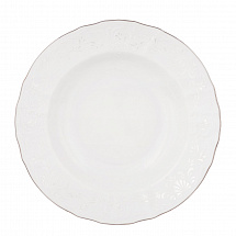 Тарелка глубокая 23см."Бернадот Платина 2021" Bernadotte