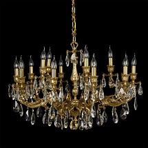 Люстра 15рожк.92см."10607-15" Prousek