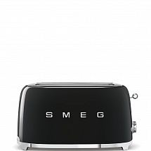 Тостер на 4 ломтика "Smeg" черный