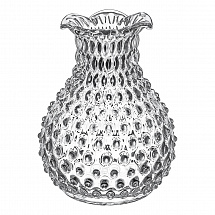 Ваза для цветов 22см."Kvetna Полка Дот 87406"