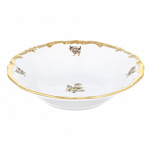 Набор салатников 16см.3шт."Роза золотая"