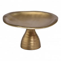 Тортница н/н 31см."Ciara" золотая