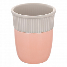 Набор стаканов 200мл.6шт."Double wall" розовый