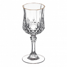 Бокал 60мл.1шт."Eclat Longchamp" голд