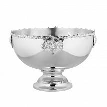 Ваза для фруктов н/н 45см. Royal Family серебряная