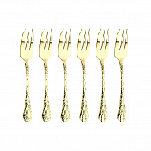 Набор десертных вилок 14см.6шт."Avalon" шампань