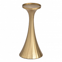 Подсвечник 24см."Amy" золотой