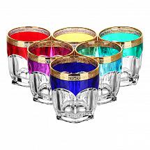 Набор стаканов 250мл.6шт."Сафари Колорс" ПМ