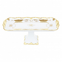 Рулетница н/н 36см."Кленовый лист белый"