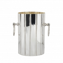 Ведерко для льда 20x12см. Royal Family серебряное Ведерко для льда 20x12см. Royal Family серебряное