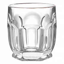 Набор стаканов 250мл.6шт."Сафари" платиновый ободок