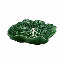 Блюдо 26см."Cabbage" зеленое
