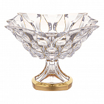 Ваза для фруктов н/н 30,5см."Samba Melody" золотая