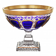 Ваза для конфет н/н 21см."Антик Синий"