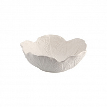 Салатник Bordallo Pinheiro "Капуста", 18 см, 500 мл, бежевый