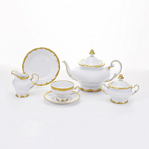 Сервиз чайный 210мл. на 6перс.21пред."Престиж" подарочный 19см