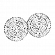 Набор тарелок 23см.2шт."Ethno"