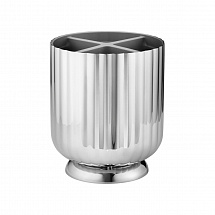 Подставка для столовых приборов 15см."Bernadotte" серебряная