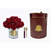 Ароматизированный букет 32см."Luxury Grand Rose Bud Bouquet" красный Cote Noire