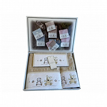 Набор полотенец 3шт."LAMITE MAYER" бежевый