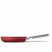 Сковорода 24 см, красная (без крышки) SMEG