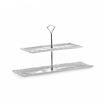 Горка прямоугольная двухъярусная 25см."Diamanté"