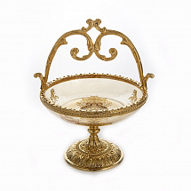 Ваза для конфет 14x14x18cм. "Розаперла"