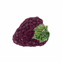 Тарелка 23см."Виноград" фиолетовая