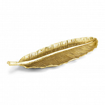 Блюдо декоративное 70см."Banana Leaf"
