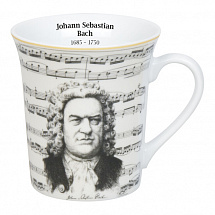 Кружка 410мл."Composers Bach"