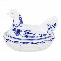 Шкатулка 10см."Мэри Энн 055" курица Leander