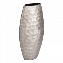 Ваза для цветов 42см."Diamond" серебряная