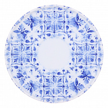 Набор блюдец 16см.6шт."Optimo K0060" синий