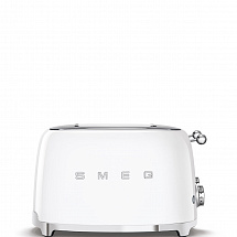Тостер на 4 ломтика "Smeg", белый, 1,5 кВт