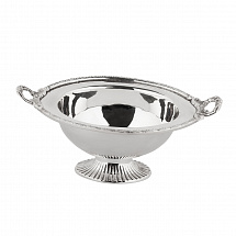 Блюдо 19,5x13,5см. Royal Family серебренное