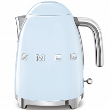 Чайник электричесткий "Smeg", 1,7 л, пастельный голубой, 2400 Вт