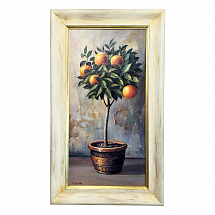 Картина 40х80см."Дерево Апельсин"