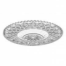 Набор блюдец 15см.6шт."Хрусталь"