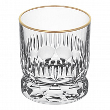 Набор стаканов 300мл.6шт."Julia Infinity" золотой