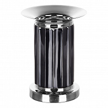 Подсвечник 23см."Riana" черный