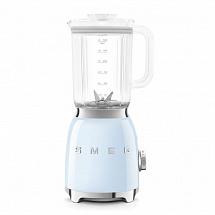 Блендер "Smeg", 1,5 л, пастельный голубой, 800 Вт