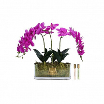Ароматизированный букет овальный 48см."Orchid" фиолетовый Côte Noire