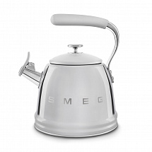 Чайник со свистком "Smeg", 2,3 л, хром