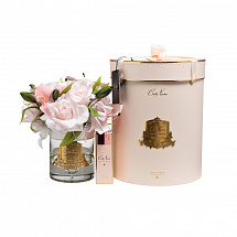 Ароматизированный букет "Roses&Lilies" розовый