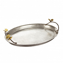 Поднос Michael Aram "Butterfly Ginkgo", овальный, 50х34 см