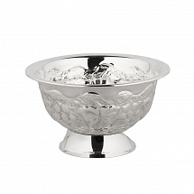 Ваза для конфет н/н 16,5см. Royal Family серебряная