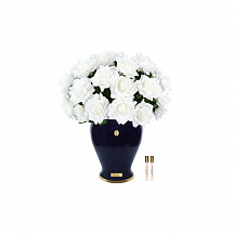 Ароматизированный букет 70см."Imperial French Roses" белый