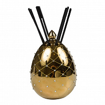 Диффузор 250мл."Bois de Roussie" золотая с кристаллами